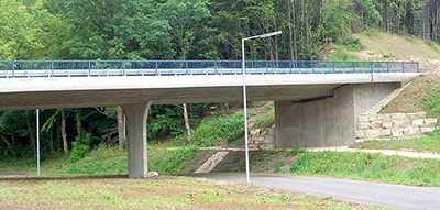 Brücke über das Muckenseetal, B 297 Lorch